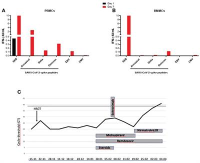 Combined antiviral therapy as effective and feasible option in allogenic hematopoietic stem cell transplantation during SARS-COV-2 infection: a case report